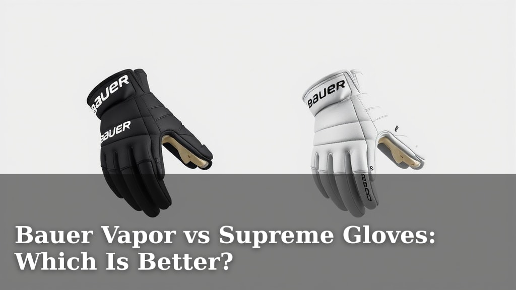 Bauer Vapor vs Supreme Gloves: Which Is Better?
