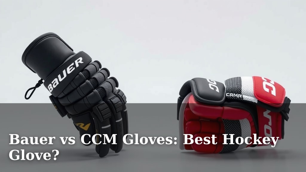 Bauer vs CCM Gloves: Best Hockey Glove?