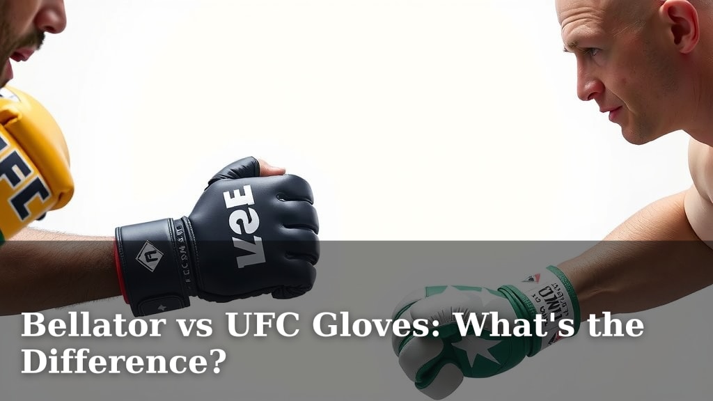 Bellator vs UFC Gloves: What's the Difference?