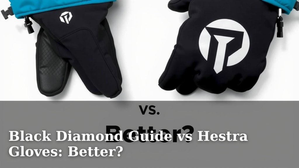 Black Diamond Guide vs Hestra Gloves: Better?
