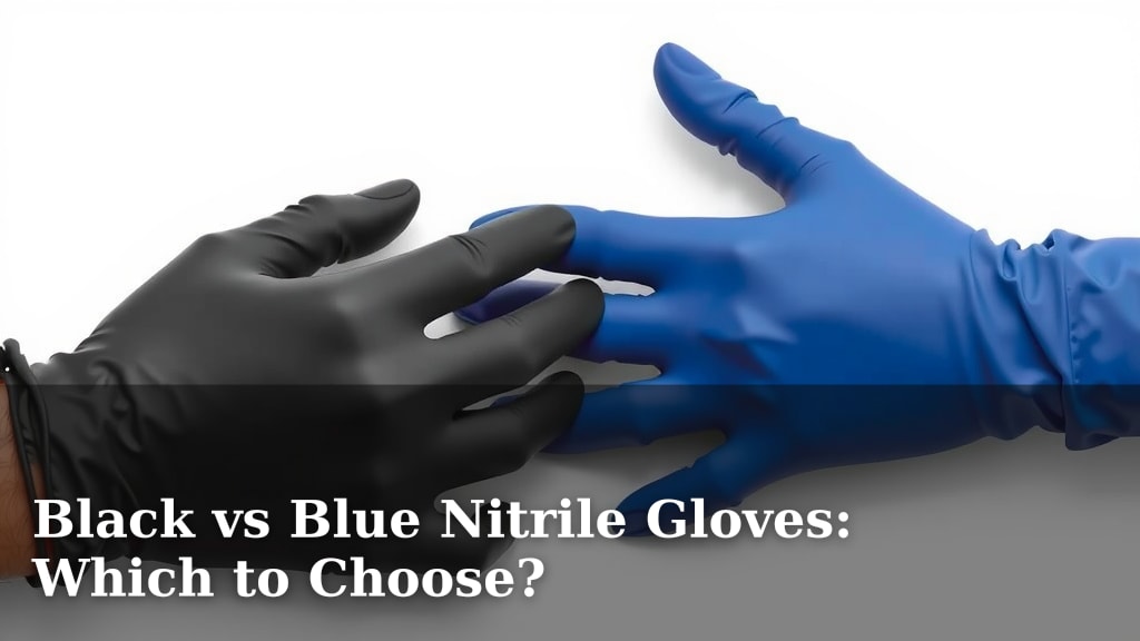 Black vs Blue Nitrile Gloves: Which to Choose?