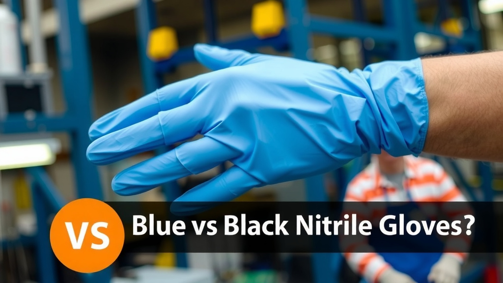 Nitrile Gloves: Color and Your Work Environment