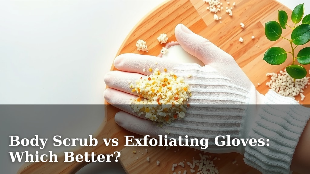 Body Scrub vs Exfoliating Gloves: Which Better?