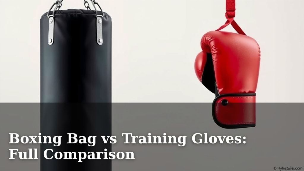 Boxing Bag vs Training Gloves: Full Comparison