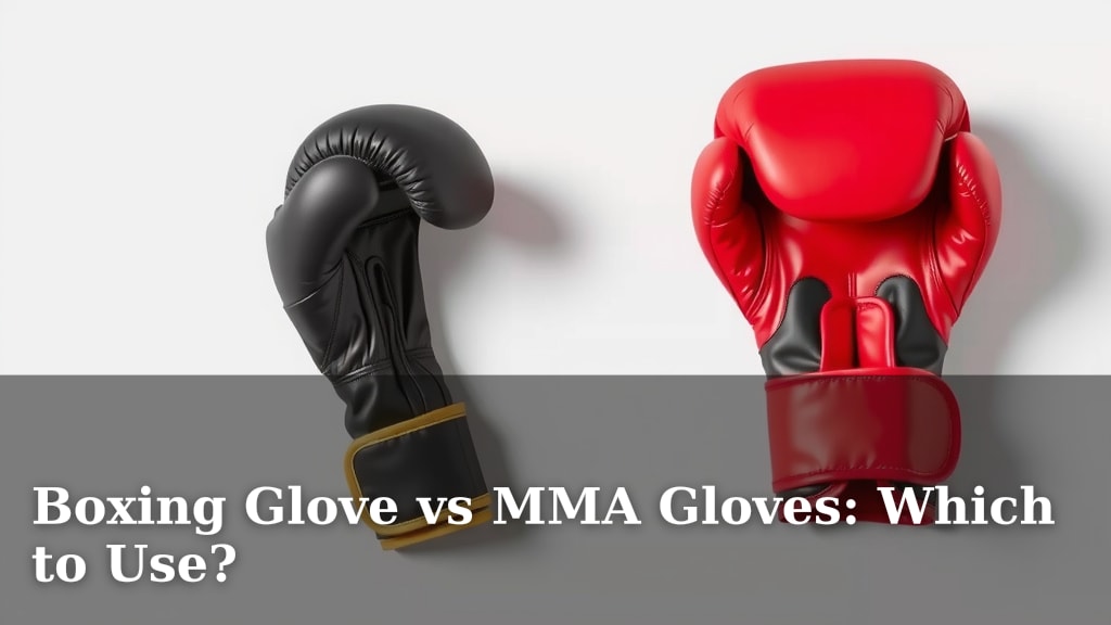 Boxing Glove vs MMA Gloves: Which to Use?
