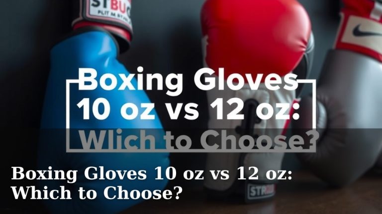 Boxing Gloves 10 oz vs 12 oz: Which to Choose?