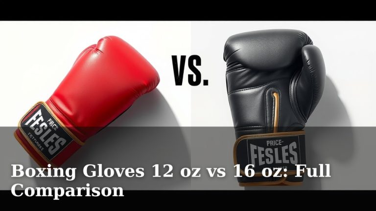 Boxing Gloves 12 oz vs 16 oz: Full Comparison