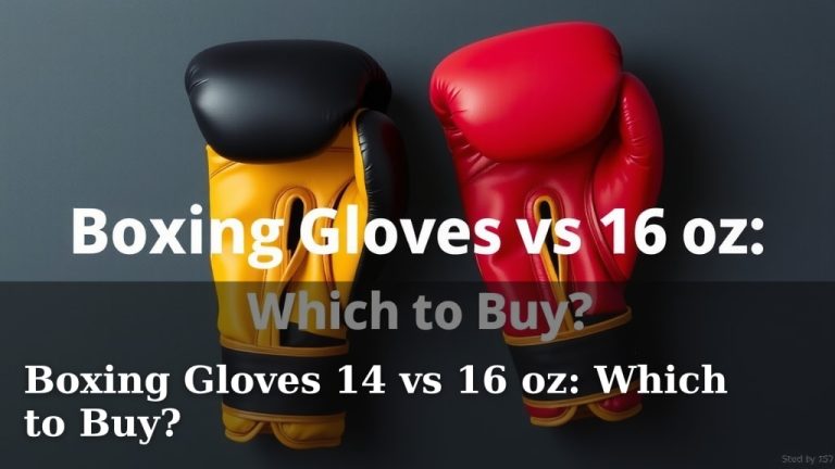 Boxing Gloves 14 vs 16 oz: Which to Buy?