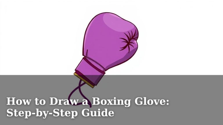 How to Draw a Boxing Glove: Step-by-Step Guide