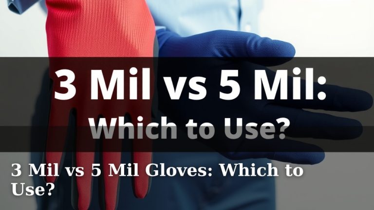 3 Mil vs 5 Mil Gloves: Which to Use?