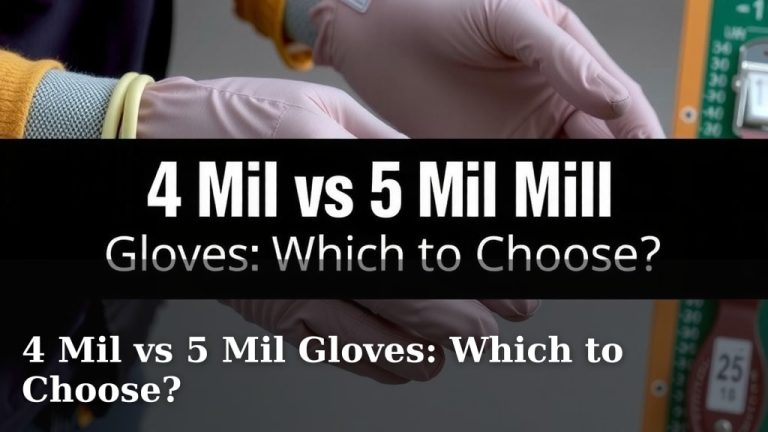 4 Mil vs 5 Mil Gloves: Which to Choose?