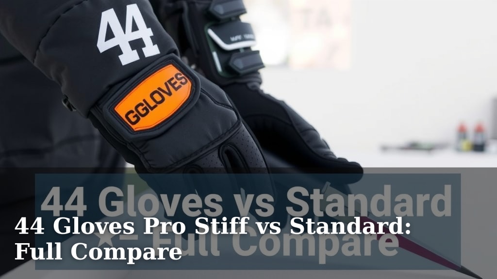 44 Gloves Pro Stiff vs Standard: Full Compare