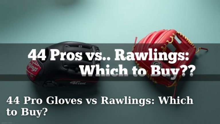 44 Pro Gloves vs Rawlings: Which to Buy?