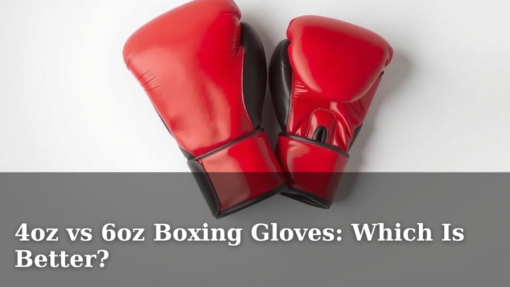 4oz vs 6oz Boxing Gloves: Which Is Better?