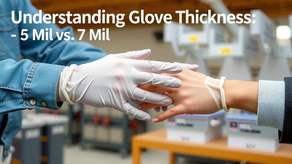 Understanding Glove Thickness: 5 Mil vs. 7 Mil