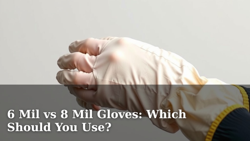 6 Mil vs 8 Mil Gloves: Which Should You Use?