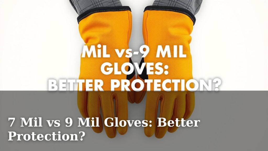 7 Mil vs 9 Mil Gloves: Better Protection?