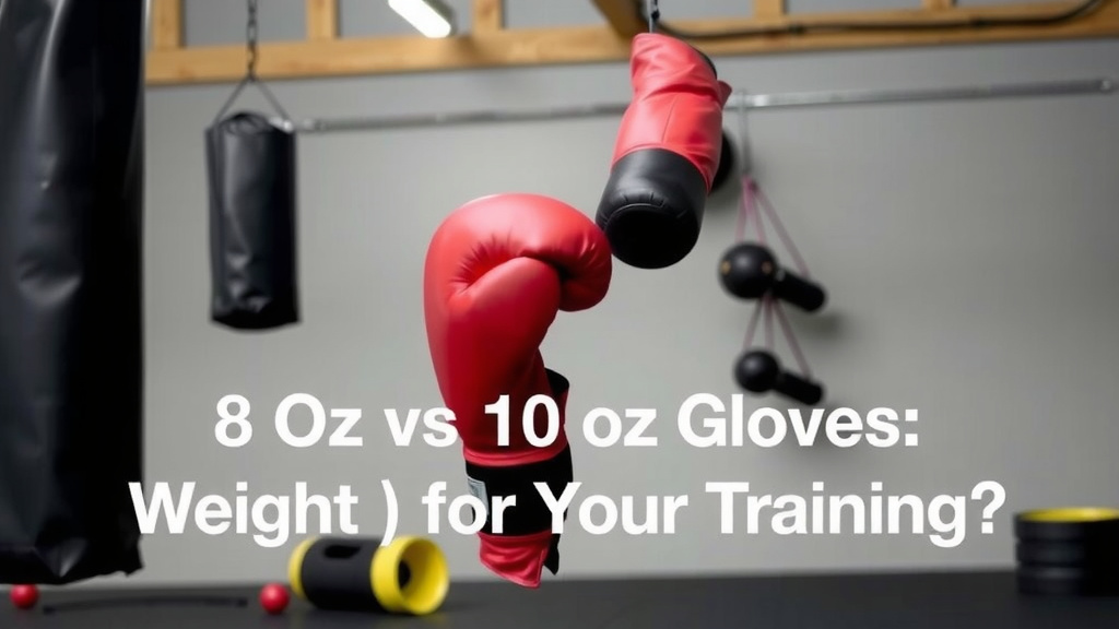 Choosing the Right Boxing Glove Weight for Your Training