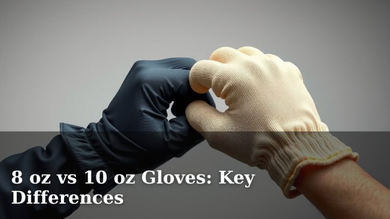 8 oz vs 10 oz Gloves: Key Differences