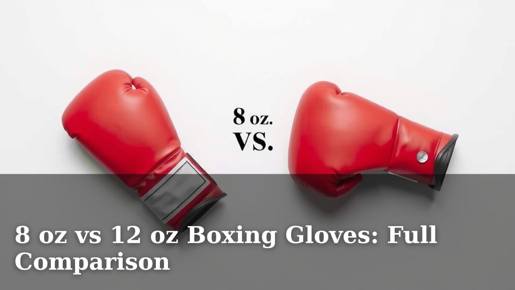 8 oz vs 12 oz Boxing Gloves: Full Comparison