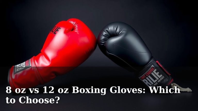 8 oz vs 12 oz Boxing Gloves: Which to Choose?