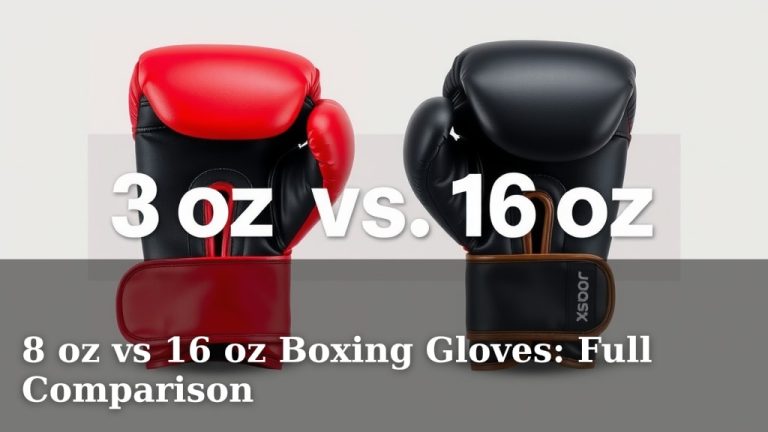 8 oz vs 16 oz Boxing Gloves: Full Comparison