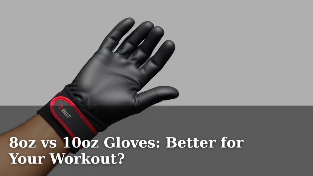 8oz vs 10oz Gloves: Better for Your Workout?