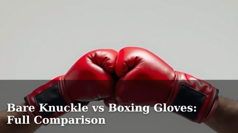 Bare Knuckle vs Boxing Gloves: Full Comparison