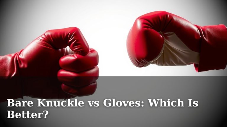 Bare Knuckle vs Gloves: Which Is Better?