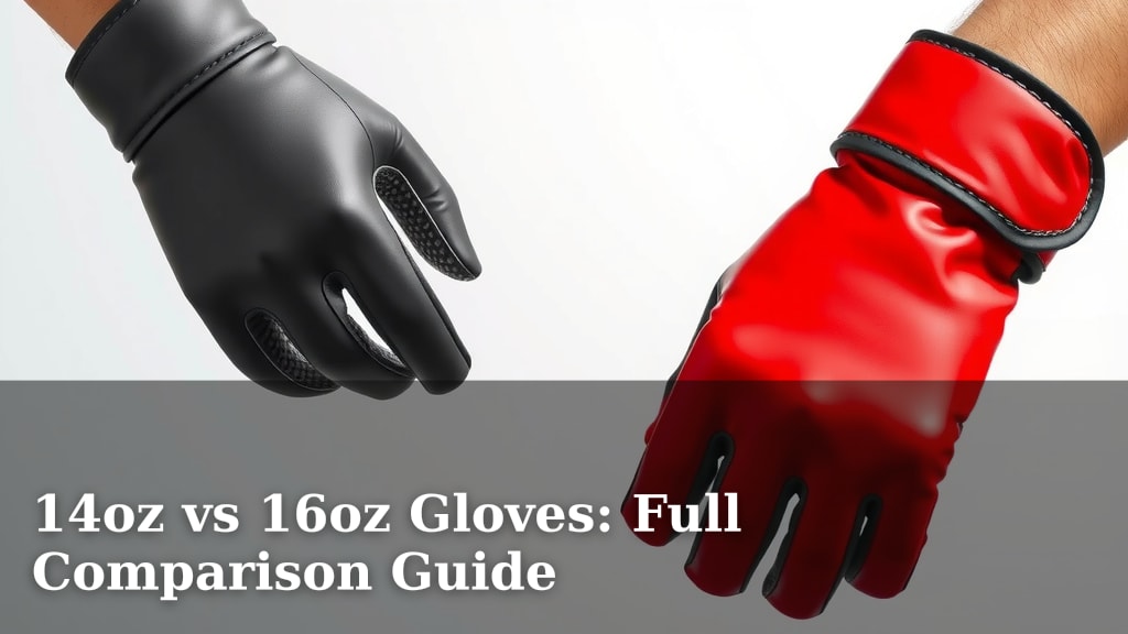 14oz vs 16oz Gloves: Full Comparison Guide