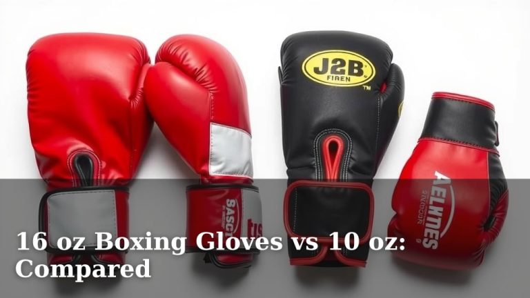 16 oz Boxing Gloves vs 10 oz: Compared