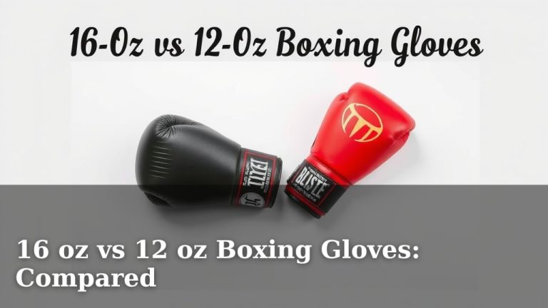 16 oz vs 12 oz Boxing Gloves: Compared