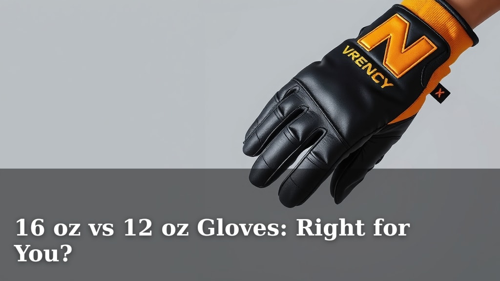 16 oz vs 12 oz Gloves: Right for You?