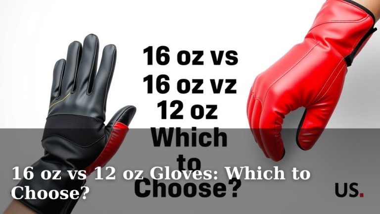16 oz vs 12 oz Gloves: Which to Choose?