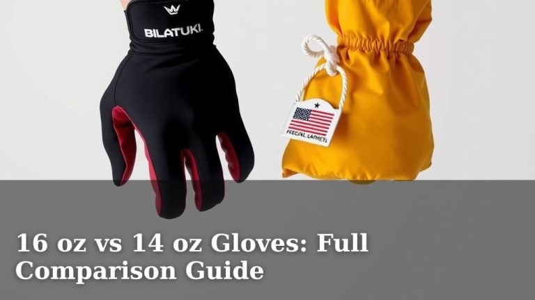 16 oz vs 14 oz Gloves: Full Comparison Guide