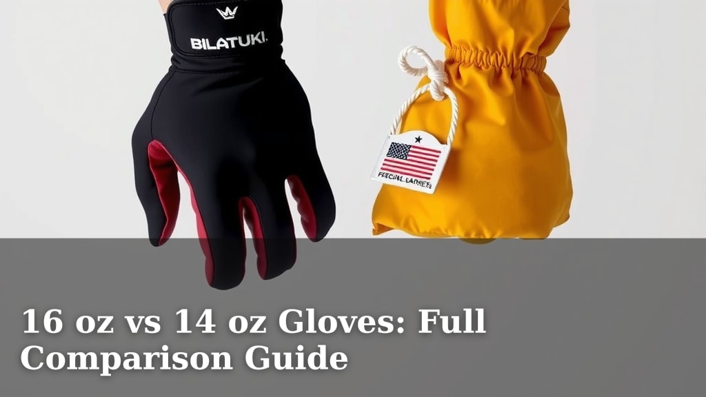 16 oz vs 14 oz Gloves: Full Comparison Guide