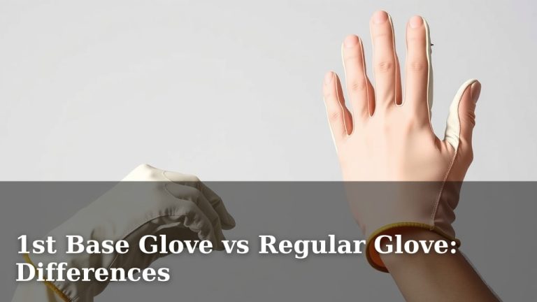 1st Base Glove vs Regular Glove: Differences