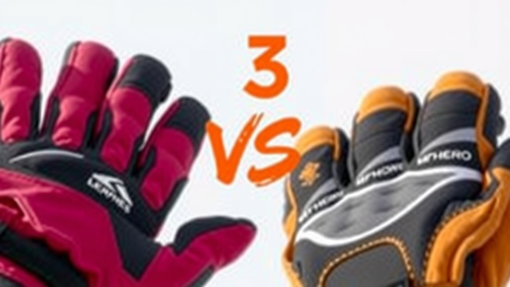 Choosing Your Ideal Ski Glove: 3-Finger vs. 5-Finger