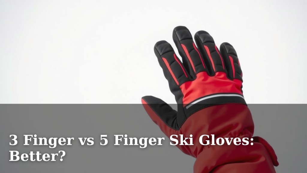 3 Finger vs 5 Finger Ski Gloves: Better?