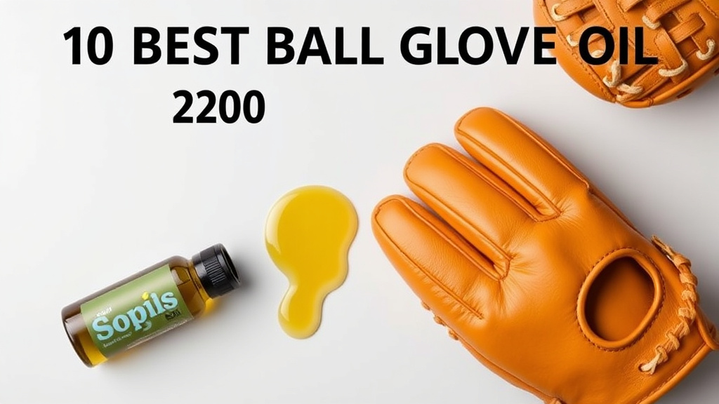10 Best Ball Glove Oil [2026]