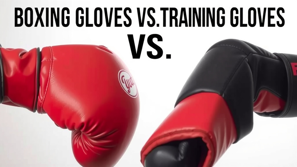 Choosing the Right Gloves: Boxing vs. Training
