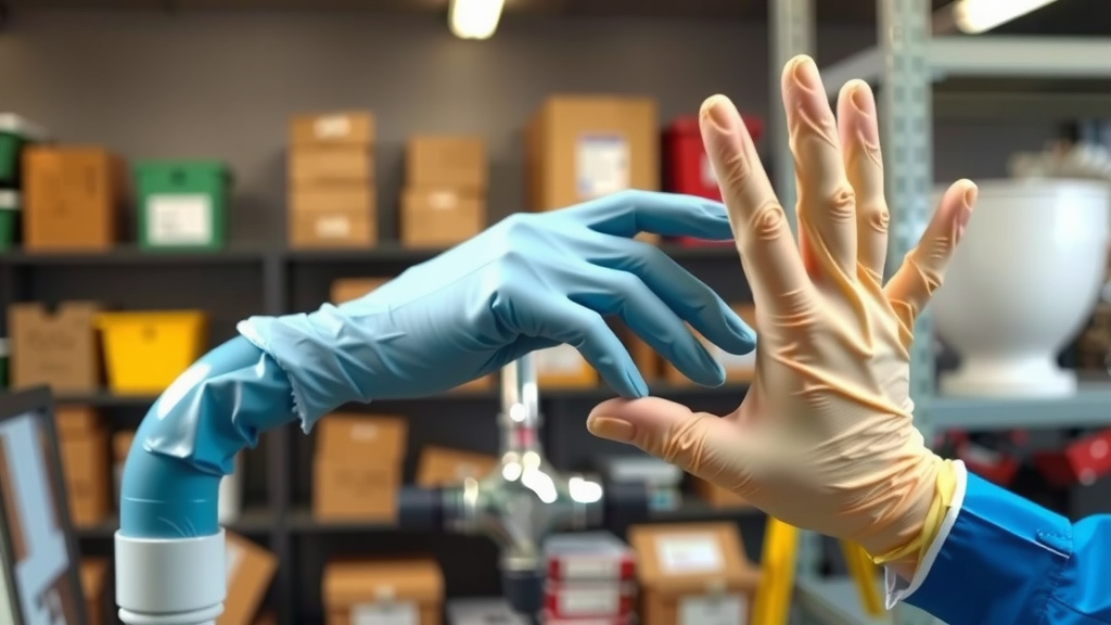 Comparing Butyl Gloves to Nitrile: What's the Difference?