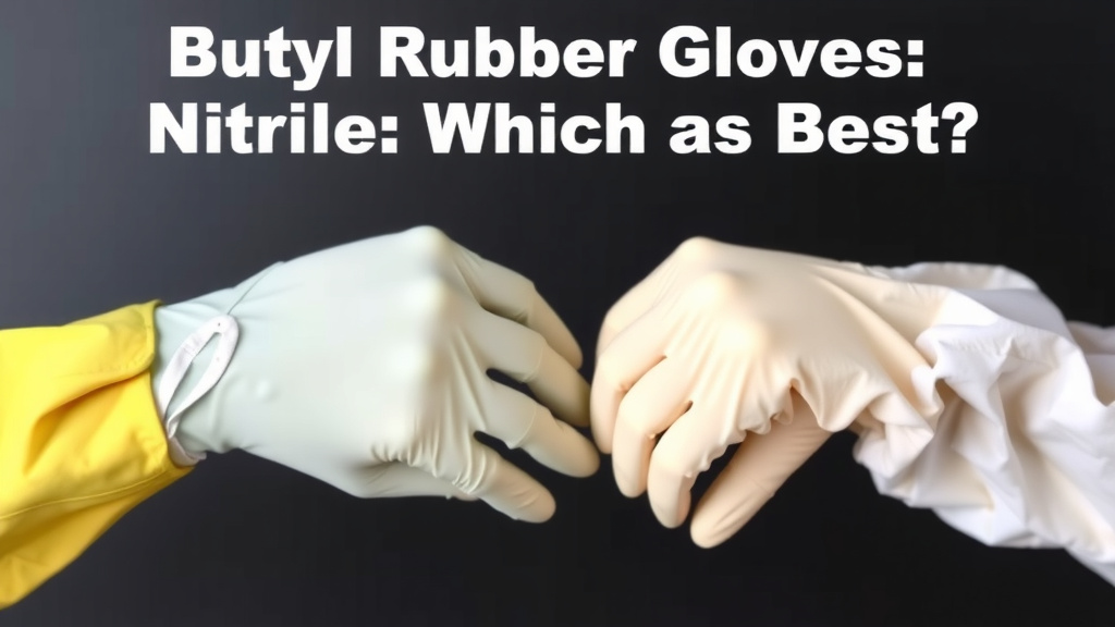 Butyl Rubber Gloves vs Nitrile: Which is Best