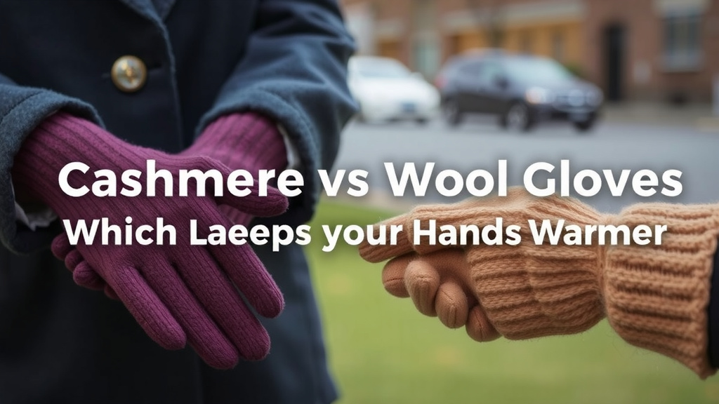 Comparing Cashmere and Wool Gloves for Your Winter Comfort
