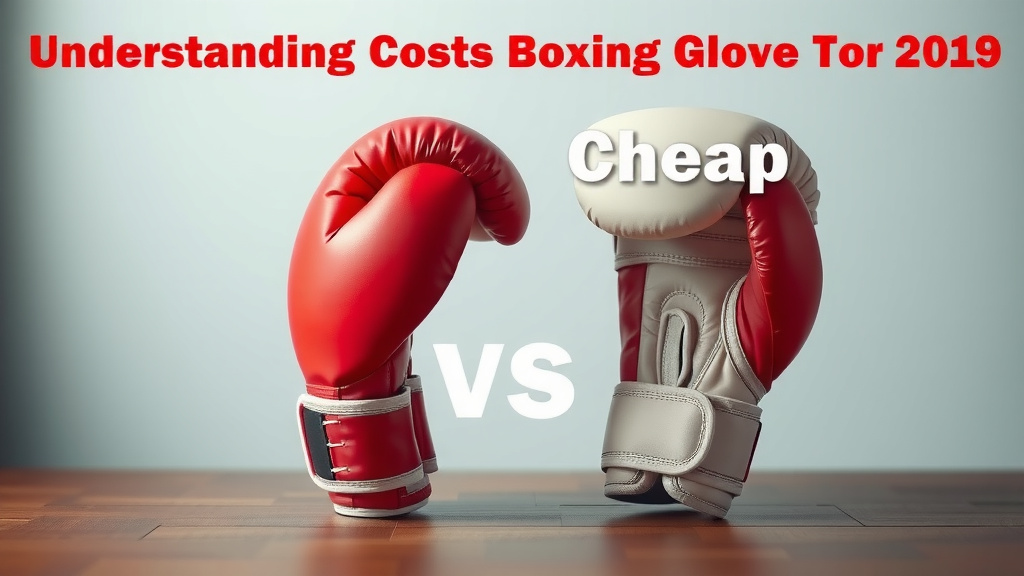 Understanding Boxing Glove Costs: What's the Difference?