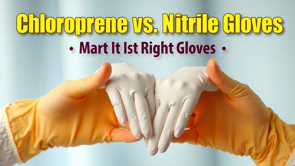Chloroprene vs. Nitrile Gloves: Making the Right Choice for Your Needs