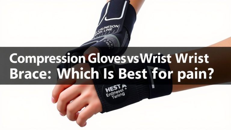 Compression Gloves vs Wrist Brace: Which Is Best for Pain