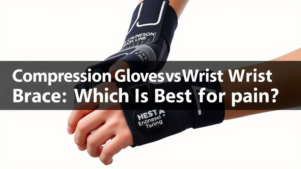 Compression Gloves vs Wrist Brace: Which Is Best for Pain