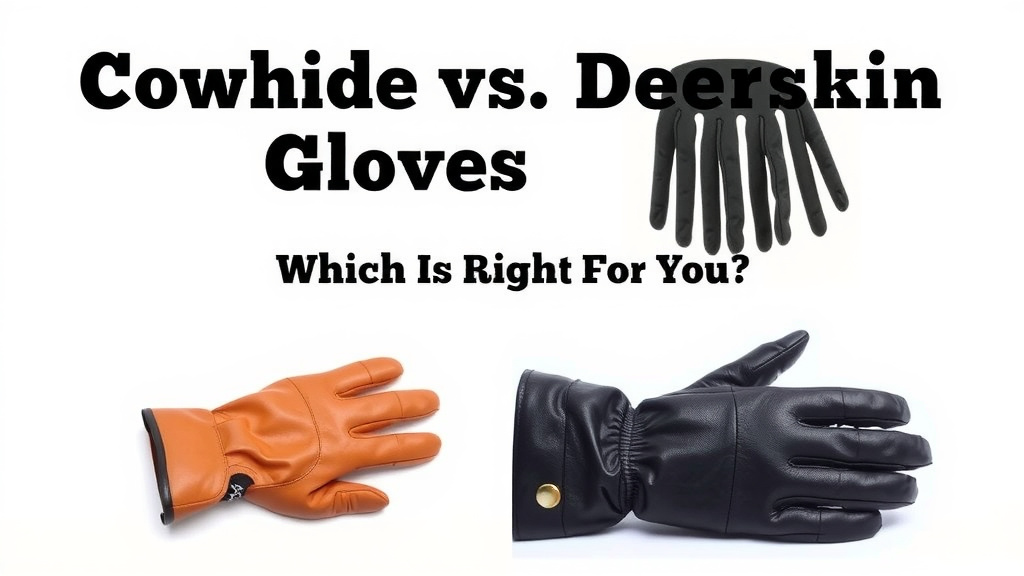 Cowhide vs Deerskin Gloves: Which Is Right For You