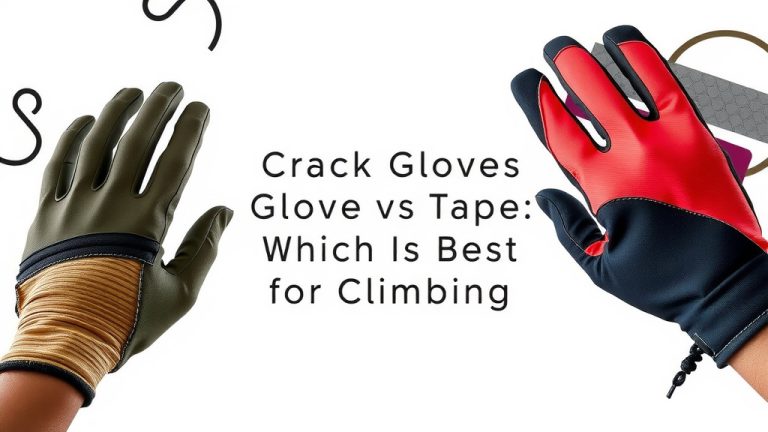 Crack Gloves vs Tape: Which Is Best for Climbing